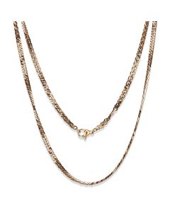 JCE2429R IP Rose Gold(Ion Plating) Stainless Steel Chain with No Stone