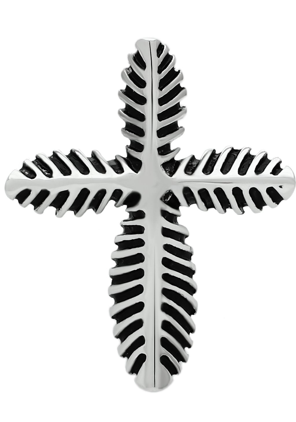 JCE461 High polished (no plating) Stainless Steel Chain Pendant with No Stone